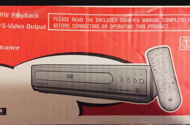 Dvd 📀 Player In Box With Remote 25 Bucks