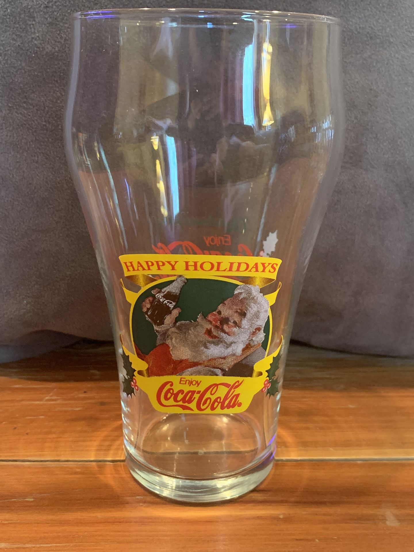 Coca Cola Christmas 1997 Glasses