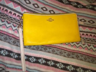 Authentic Coach Wristlet