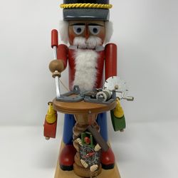 ❤️STEINBACH NUTCRACKER BLACKFOREST CLOCKMAKER #691 ORIGINAL 13" RARE❤️