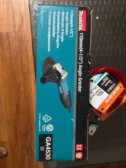 Makita Grinder 4 1/2