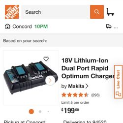 Makita Charger With In Battery