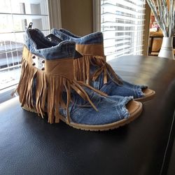 Denim Boot