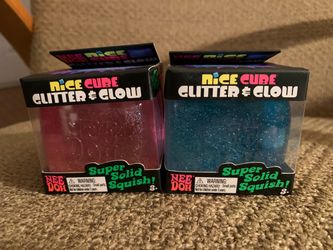 Needoh Schylling Nice Glitter Cube 12.00 Each