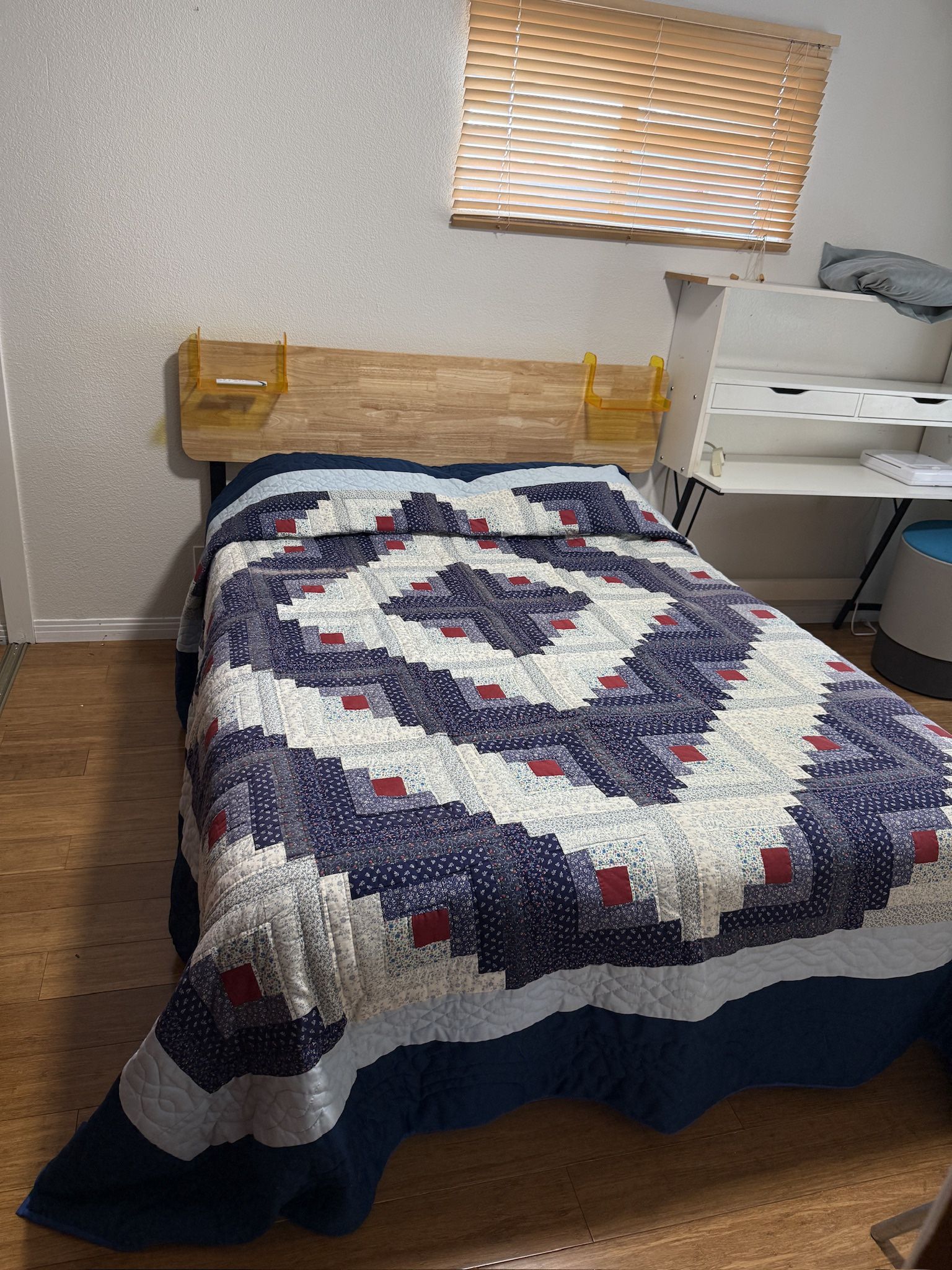 Queen Bed With Mattress And Frame Slat Style Like IKEA