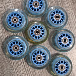 Inline rollerblade wheels