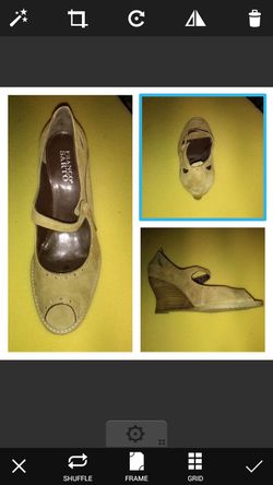 New Brown Wedges size 9.5