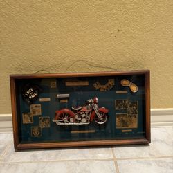 Motorcycle Picture Frame  