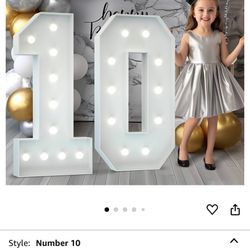 Birthday Number 10