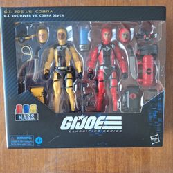 GI Joe Diver Vs Cobra Diver