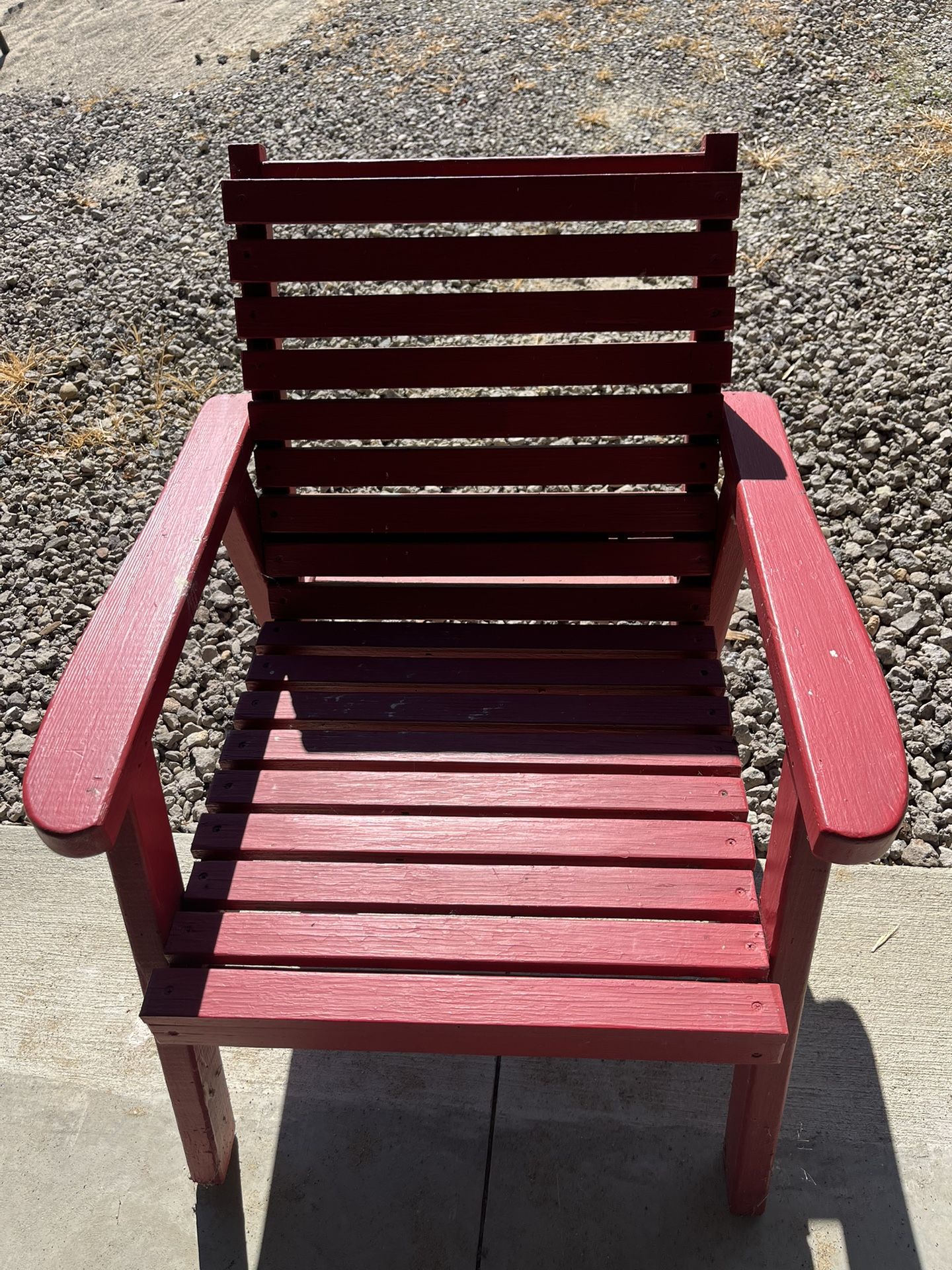 Outside Wooden Chairs