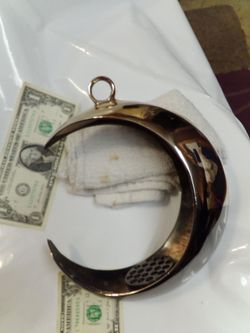 Crescent Moon Incense Burner
