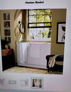 Brand New Whirlpool Walk in Tub with Right Drain