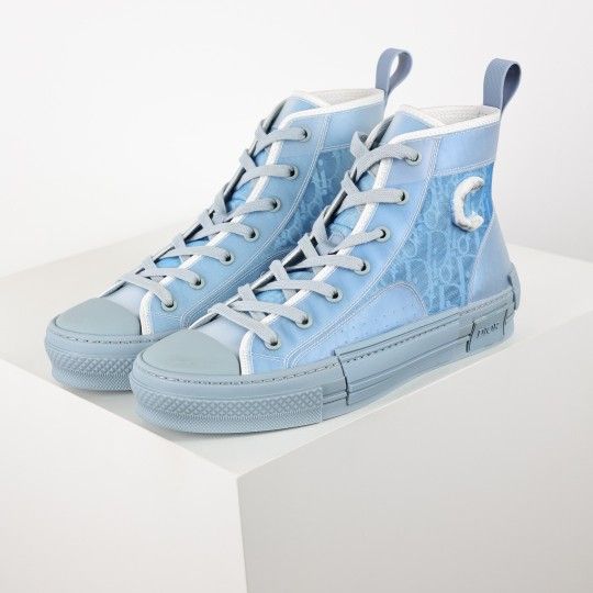 D.ior B23 Oblique High Top Sneakers 4-12