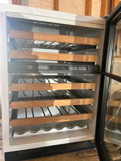 Dual Zone Wine Cooler Refrigerator