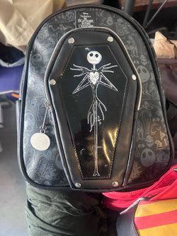 Disney Nightmare Before Christmas Jack Coffin Mini Backpack