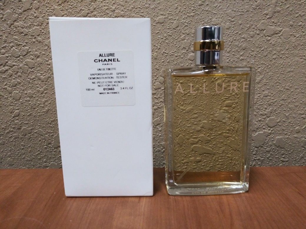 Chanel Allure EDT 3.4 oz brand new women's tester perfume