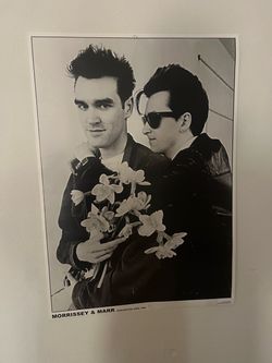 The Smiths. Morrissey & Johnny Marr poster.