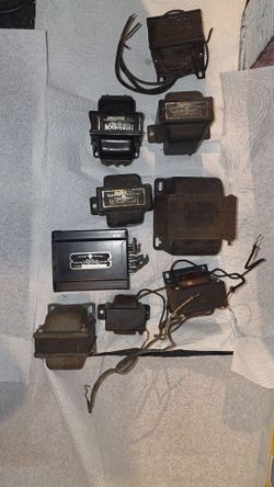 9 Vintage Transformers / Chokes