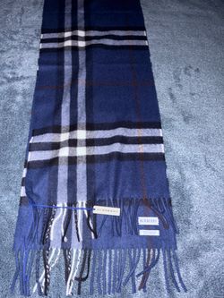 Burberry Check Cashmere Scarf