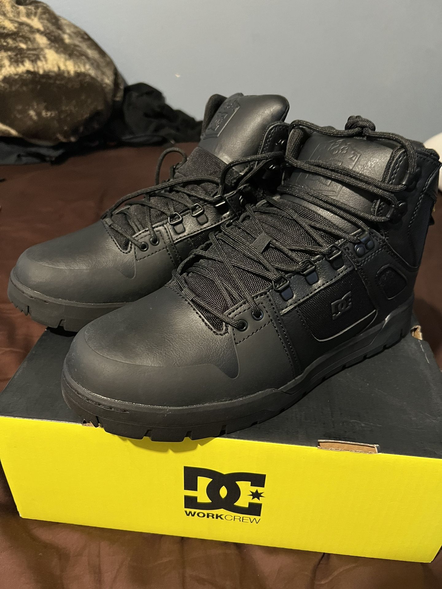DC Steel Toe Boots