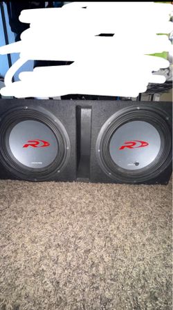 Alpine Type R 2 12’s SWR1242d
