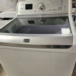 Maytag Washer Super Capacity Working Perfectly Fine Very Clean I Can Deliver To You   90 Days Warranty 