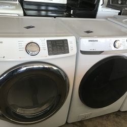 Samsung 4.5 Cu Ft Washer 7.4 Cu Ft Gas Dryer 