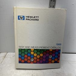 HP / Agilent 1988 Test + Measurement Catalog #08