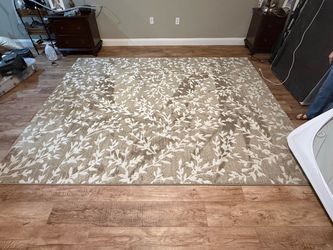 8X10 area rug. Smoke free home