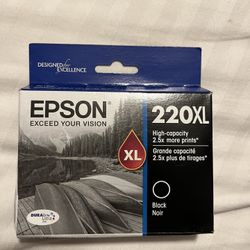 Epson T220XL Black High Yield Ink Cartridge
