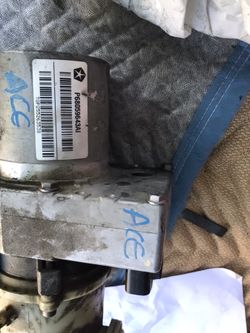 2013 Dodge Challenger v6 power steering pump