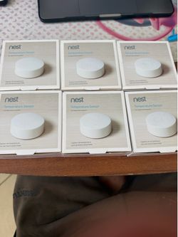 Lot Of 6 Nest Tempature Sensor Brand New In Box