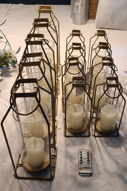 Lanterns with Battery Candles