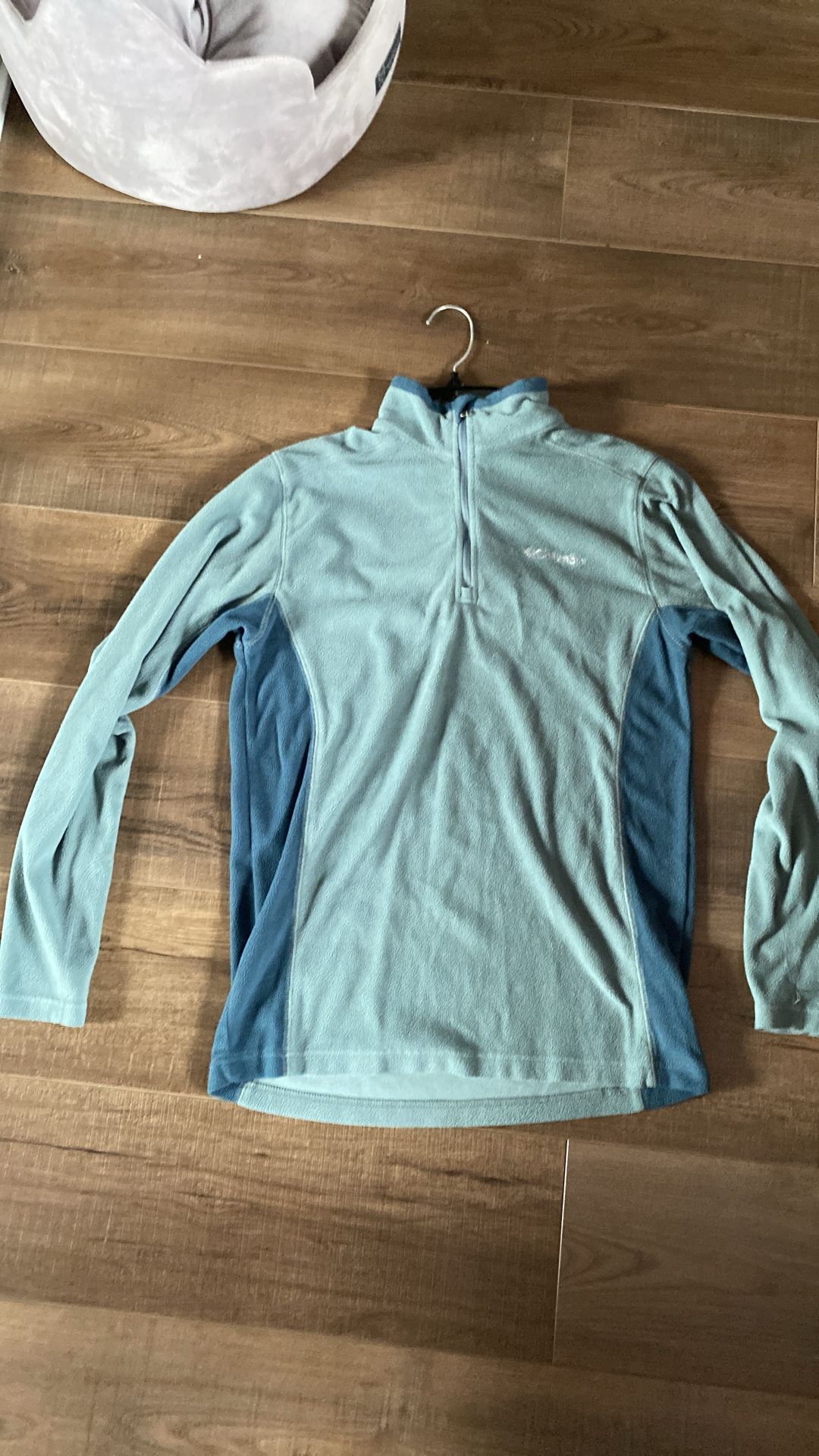 Columbia Teal Quarter Zip