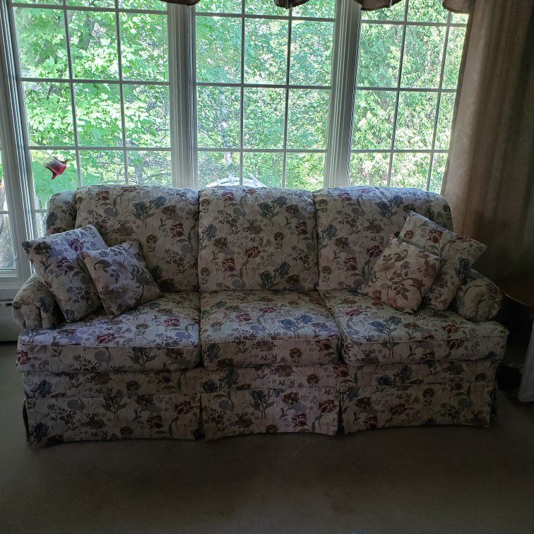 Floral Couch Sofa 