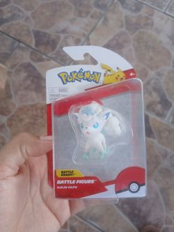 New Small mini battle figure alolan vulpix pokemon