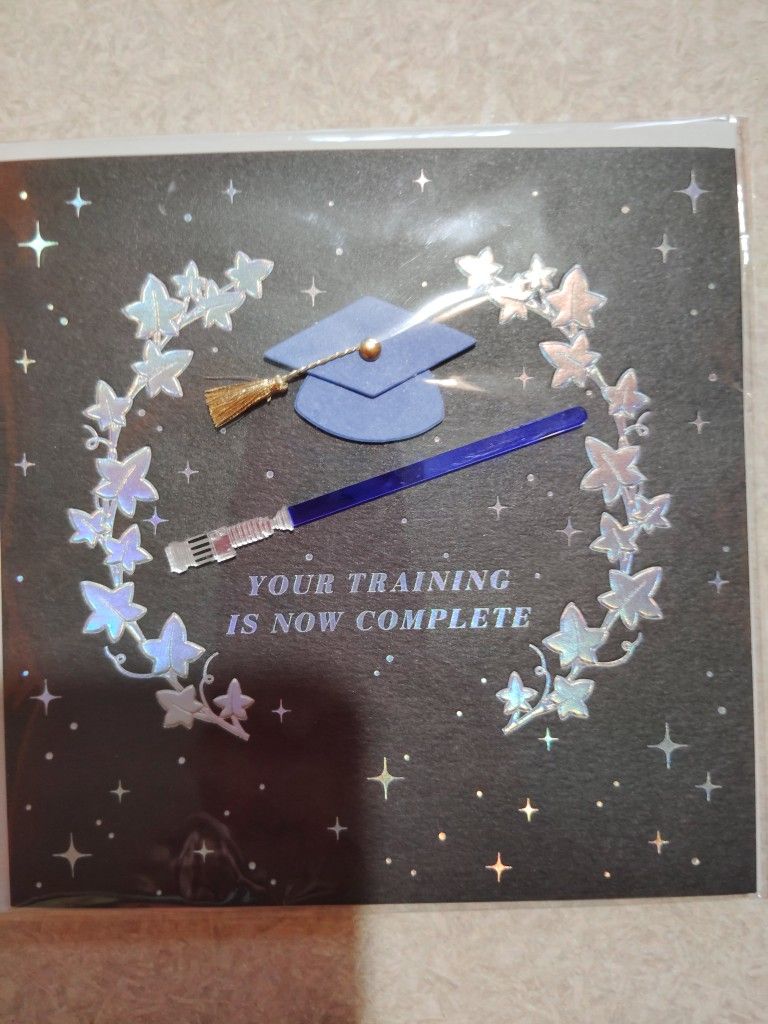 Your Training Is Complete