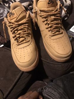 Brown Wheat Air Forces 1