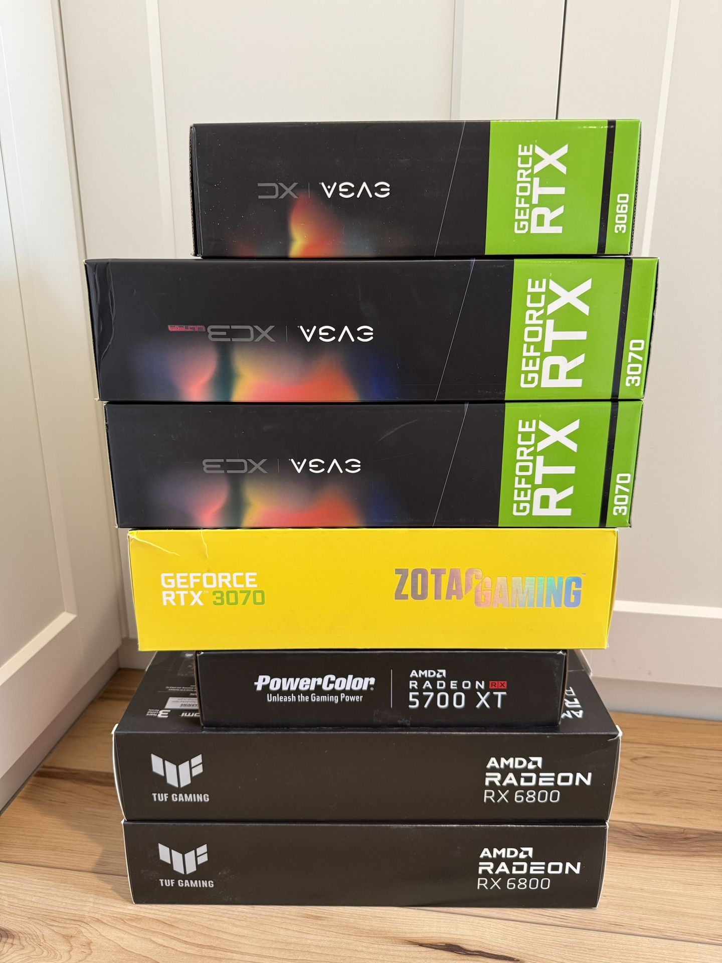 Nvidia and AMD Graphics Cards GPU
