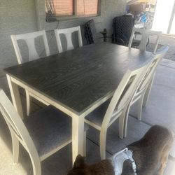 Dining Table And 6 Chairs