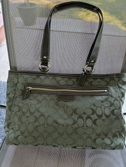 Coach Hunter Green Purse