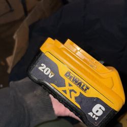 Dewalt 20v 6ah Lithium Ion battery 