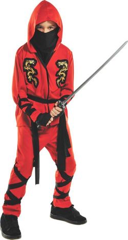 Ninja costume size 10-12