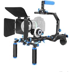 Neewer DSLR Shoulder Rig Kit (SR101 Blue) – Full Filmmaking Setup 🎥