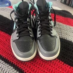 Jordan 1 Aqua Grey Size 12