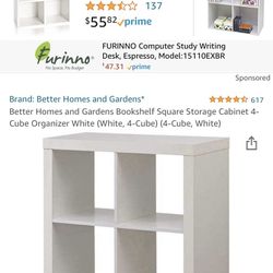 Better Homes & Gardens Square 4 Cube Organizer