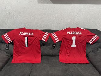 49ers Ricky Pearsall Jerseys Men Kids 