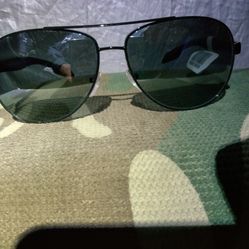 Prada Black Aviator Sunglasses