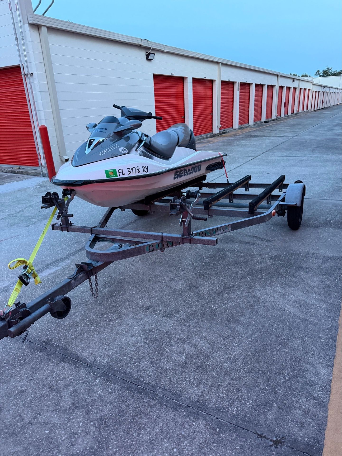 2006 Supercharger Jet Ski Sea Doo with Trailer